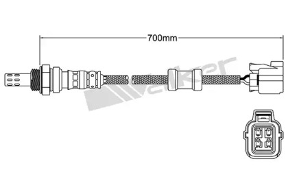 Датчик WALKER PRODUCTS 250-24763