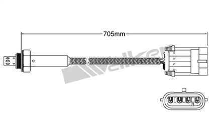 Датчик WALKER PRODUCTS 250-24806