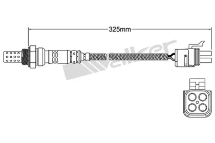 Датчик WALKER PRODUCTS 250-24830