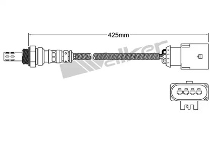 Датчик WALKER PRODUCTS 250-24844