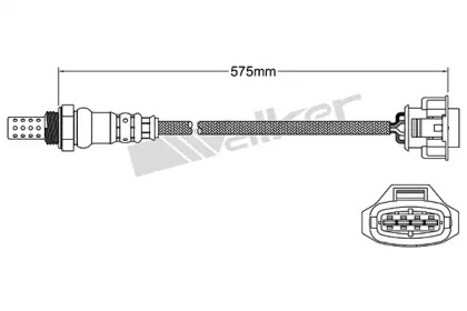 Датчик WALKER PRODUCTS 250-24848