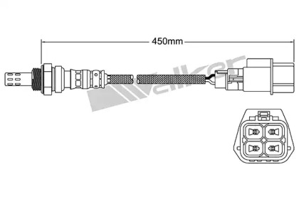 Датчик WALKER PRODUCTS 250-24877