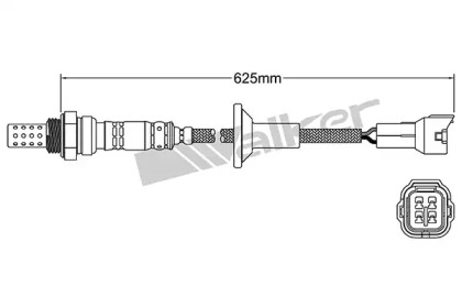 Лямбда-зонд WALKER PRODUCTS 250-24907