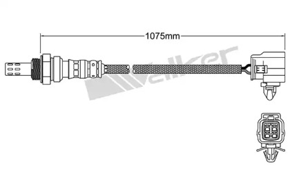 Лямбда-зонд WALKER PRODUCTS 250-24964