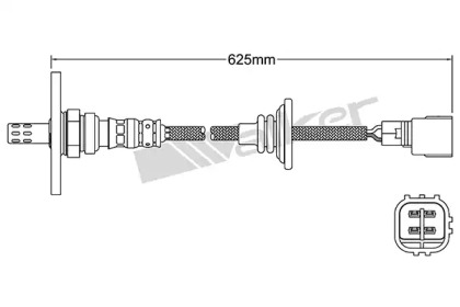 Датчик WALKER PRODUCTS 250-24974