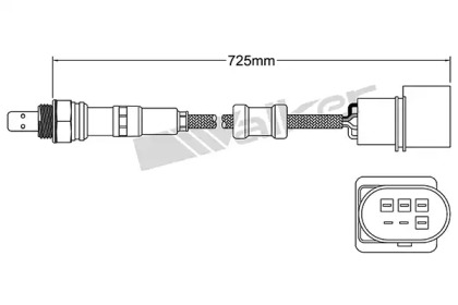 Датчик WALKER PRODUCTS 250-25061