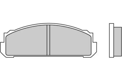 Комплект тормозных колодок E.T.F. 12-0076