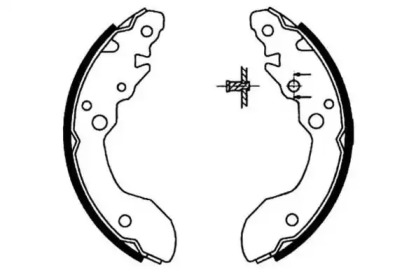 Комлект тормозных накладок E.T.F. 09-0620