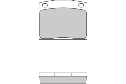 Комплект тормозных колодок E.T.F. 12-0095