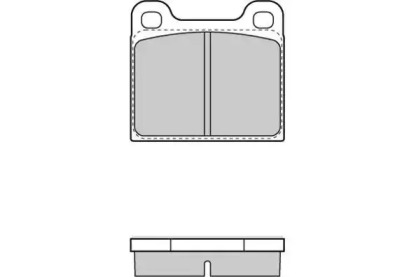 Комплект тормозных колодок E.T.F. 12-0096