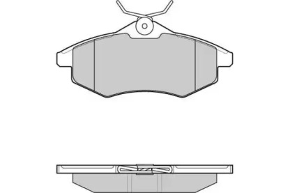 Комплект тормозных колодок E.T.F. 12-1008