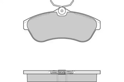 Комплект тормозных колодок E.T.F. 12-1009