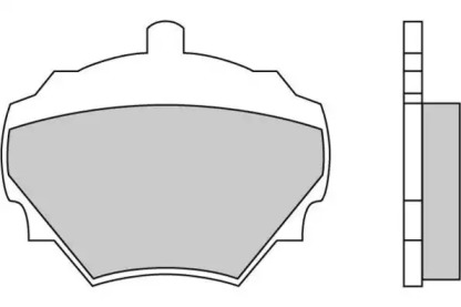 Комплект тормозных колодок E.T.F. 12-0103