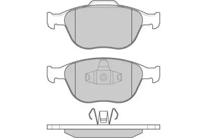 Комплект тормозных колодок E.T.F. 12-1078