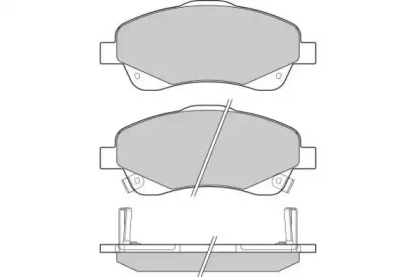 Комплект тормозных колодок E.T.F. 12-1094