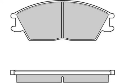 Комплект тормозных колодок E.T.F. 12-1124