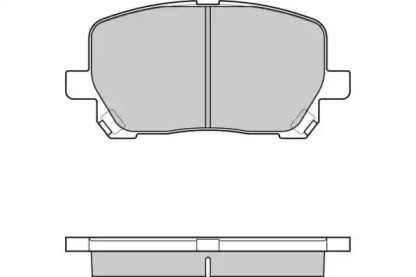 Комплект тормозных колодок E.T.F. 12-1127