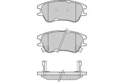 Комплект тормозных колодок E.T.F. 12-1138