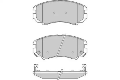 Комплект тормозных колодок E.T.F. 12-1146