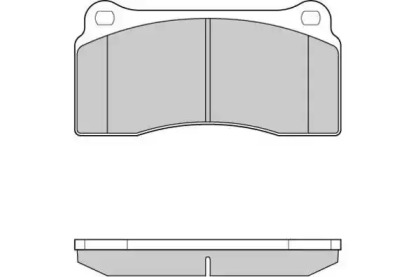 Комплект тормозных колодок E.T.F. 12-1153