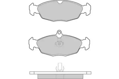 Комплект тормозных колодок E.T.F. 12-1156