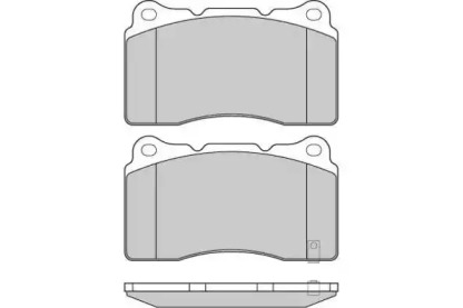 Комплект тормозных колодок E.T.F. 12-1157