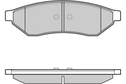 Комплект тормозных колодок E.T.F. 12-1162