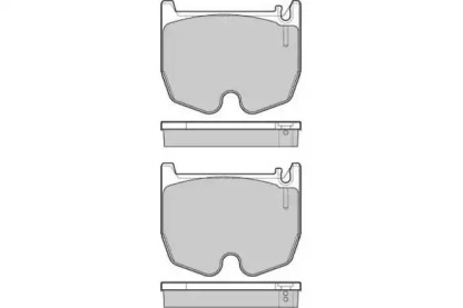 Комплект тормозных колодок E.T.F. 12-1163