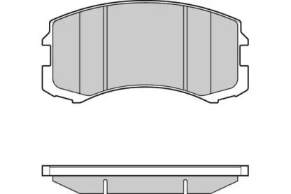 Комплект тормозных колодок E.T.F. 12-1192