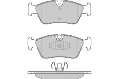 Комплект тормозных колодок E.T.F. 12-1193