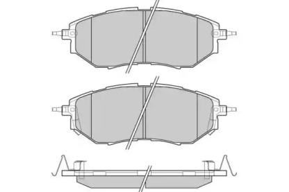 Комплект тормозных колодок E.T.F. 12-1211