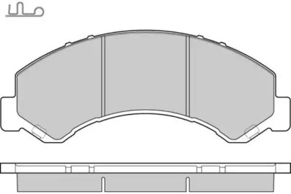 Комплект тормозных колодок E.T.F. 12-1236