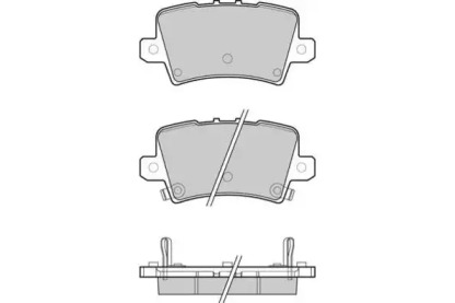Комплект тормозных колодок E.T.F. 12-1246