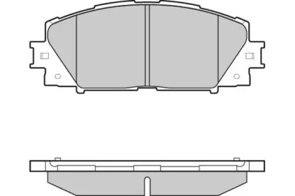 Комплект тормозных колодок E.T.F. 12-1249