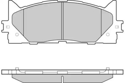 Комплект тормозных колодок E.T.F. 12-1253