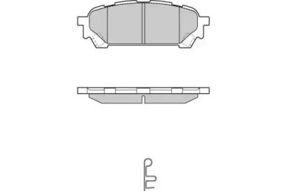 Комплект тормозных колодок E.T.F. 12-1270