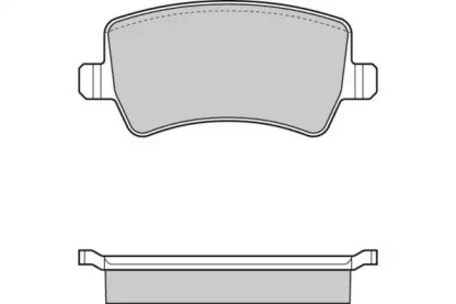 Комплект тормозных колодок E.T.F. 12-1298