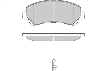 Комплект тормозных колодок E.T.F. 12-1321