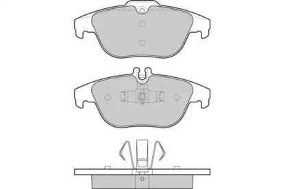 Комплект тормозных колодок E.T.F. 12-1328
