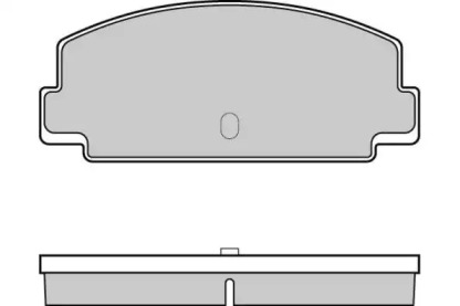 Комплект тормозных колодок E.T.F. 12-0137