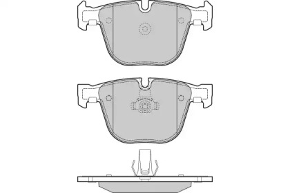 Комплект тормозных колодок E.T.F. 12-1410