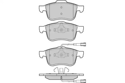 Комплект тормозных колодок E.T.F. 12-1413