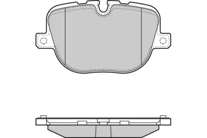 Комплект тормозных колодок E.T.F. 12-1416