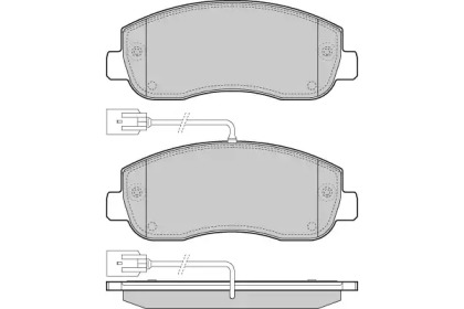 Комплект тормозных колодок E.T.F. 12-1439