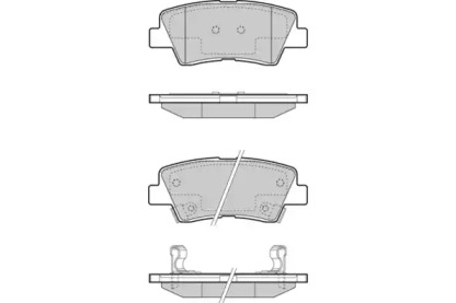 Комплект тормозных колодок E.T.F. 12-1456