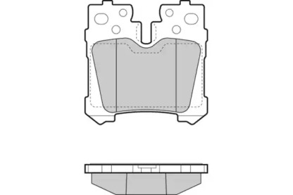 Комплект тормозных колодок E.T.F. 12-1463