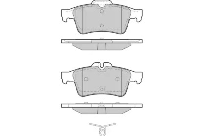 Комплект тормозных колодок E.T.F. 12-1465