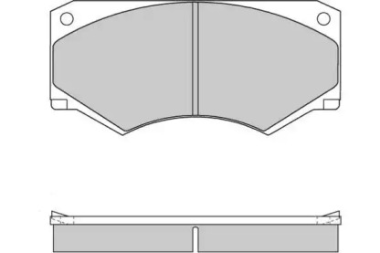 Комплект тормозных колодок E.T.F. 12-0149