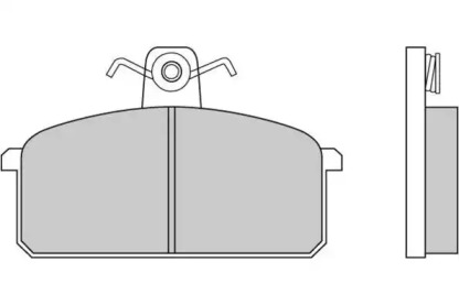 Комплект тормозных колодок E.T.F. 12-0151