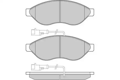 Комплект тормозных колодок E.T.F. 12-1591